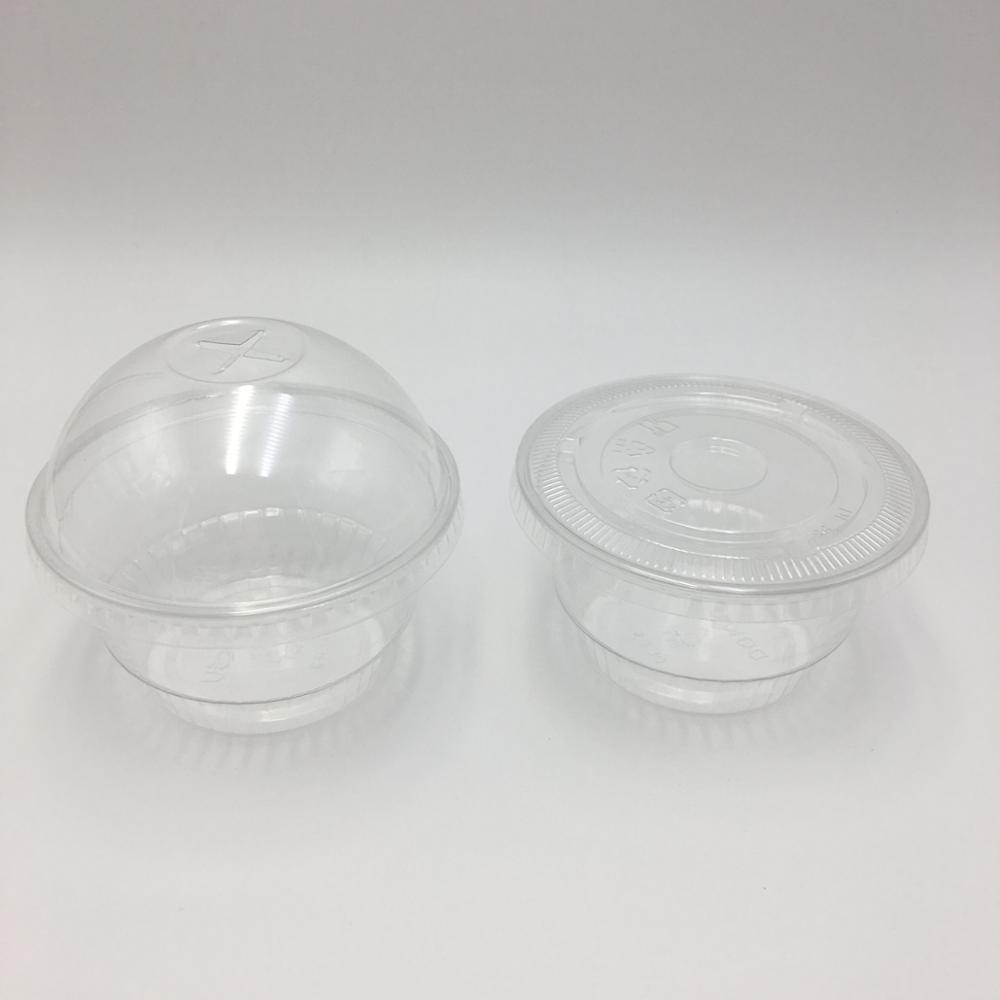 Plastic Desert Clear Pet Cups Custom Logo Frozen Yogurt Parfait Cups -  China Environmental Protection and Undeformed price
