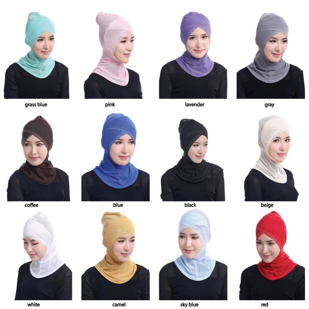 Inner Cross Jersey muslim jersey underscarf inner cap singer cross Inner Cross Jersey muslim jersey underscarf inner cap singer cross