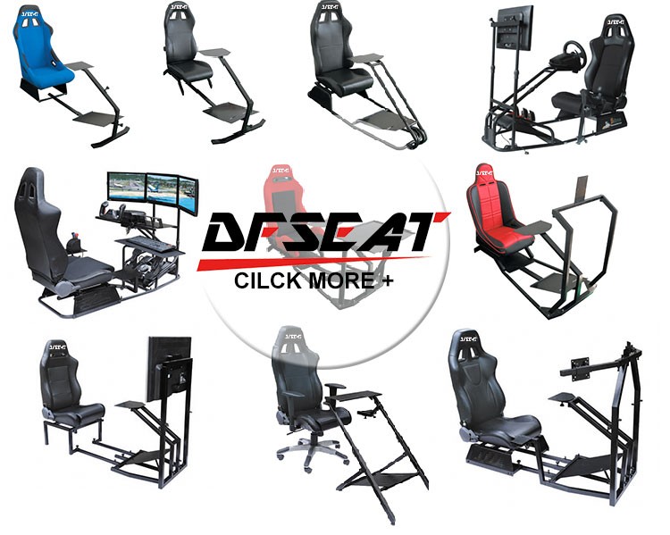 Saitek飛行レーシングシミュレータゲームプレイシート仕入れ・メーカー・工場