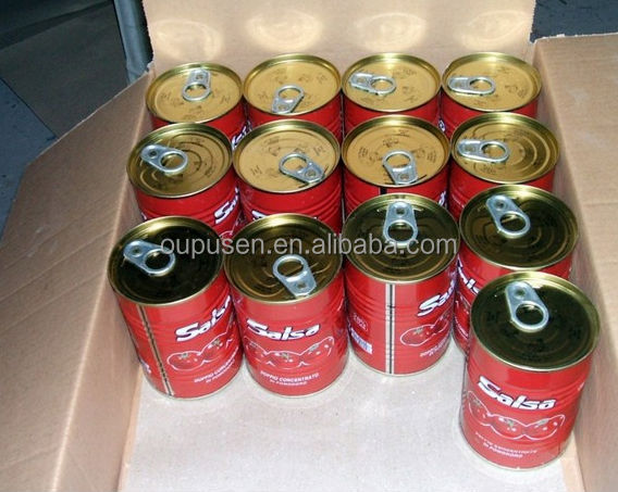 Ketchup Tomato Cold Break 28-30% Canned Tomato Paste