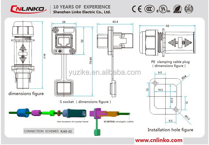 防水ulcat6rj45cat6rj45cat6rj45コネクタオスコネクタ仕入れ・メーカー・工場