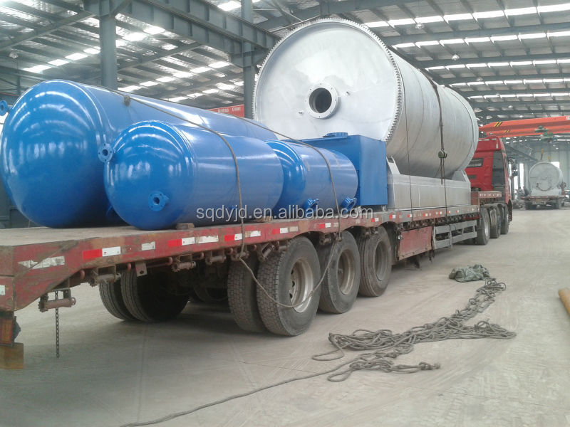 Waste Tyre To Oil Recycling Plant Top Quality Competitive Price 10Ton Capacity