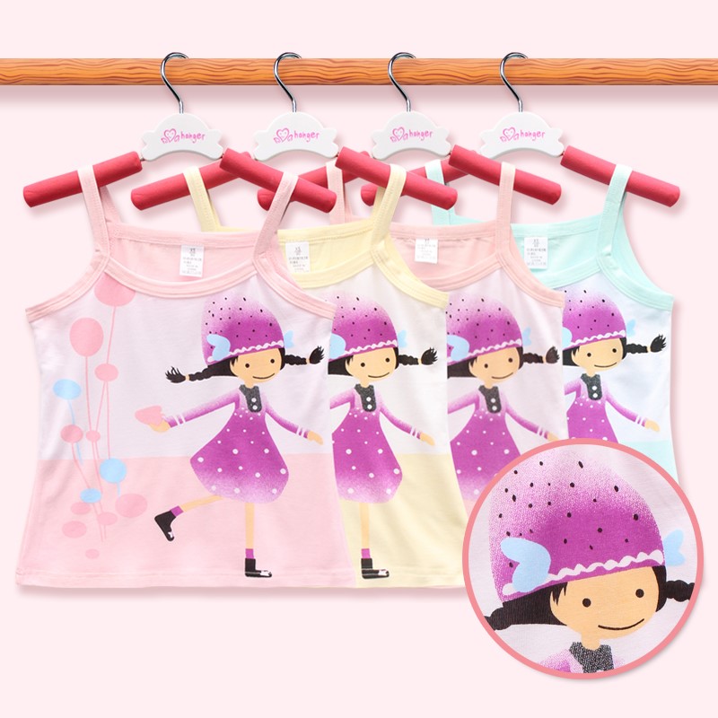現代の女の子トップスプリントキッズノースリーブモーダルtシャツ赤ちゃんの女の子タンクトップ仕入れ・メーカー・工場