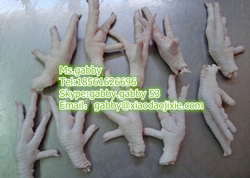 automatic cutter for chicken feet / chicken paw cutting machine