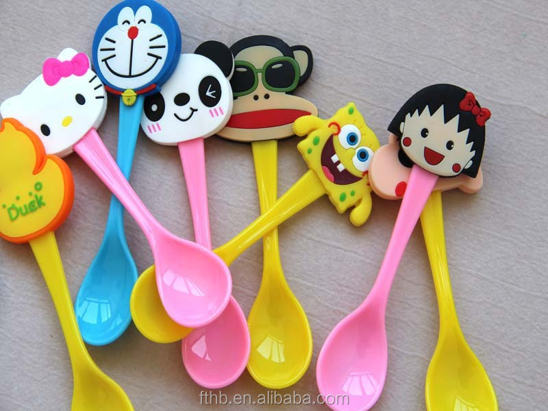 乳児の赤ちゃんのベビースプーンプラスチックchildrenプラスチックスプーン食器問屋・仕入れ・卸・卸売り