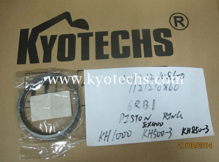 PISTON RING FOR 1-12121086-0 1121210860 112121-0860 6RB1 EX400 KH1000 KH500-3 KH850-3.jpg
