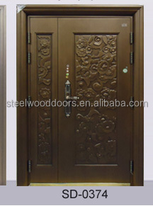 Hot Design Waterproof Cheap Exterior Steel Door View Waterproof
