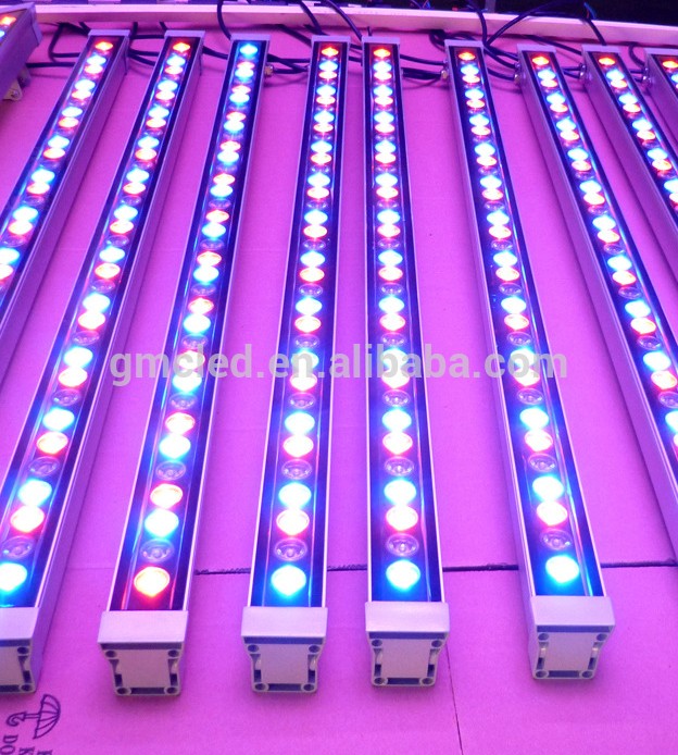 ホット販売保証3年アルミ2700 k-6500 k屋外ip65 dmx512 15ワットledウォールウォッシャー仕入れ・メーカー・工場