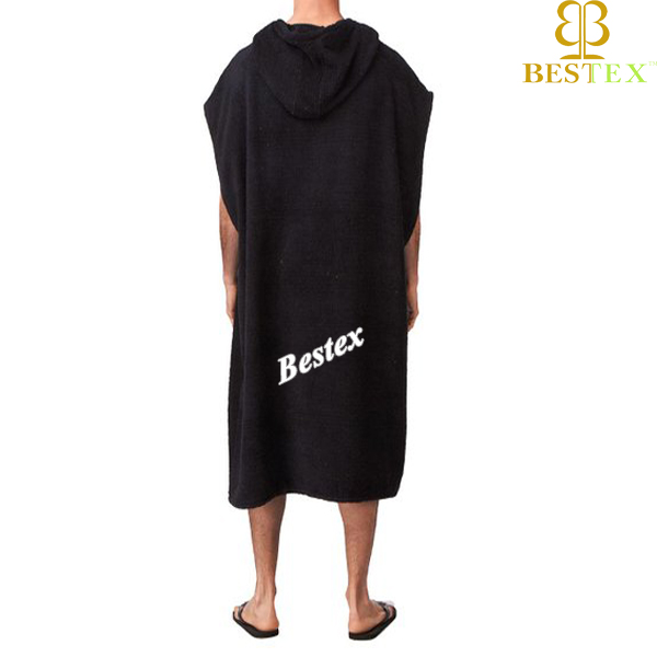 Terry Cloth Hooded Poncho Towel Adult Cotton Beach Changing Towel Buy