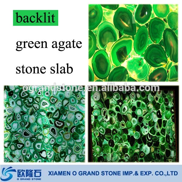 gemstone decorative panel semiprecious stone slabs green agate