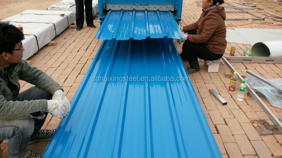 popular sale zinc/aluzinc/color coated corrugated roofing sheets