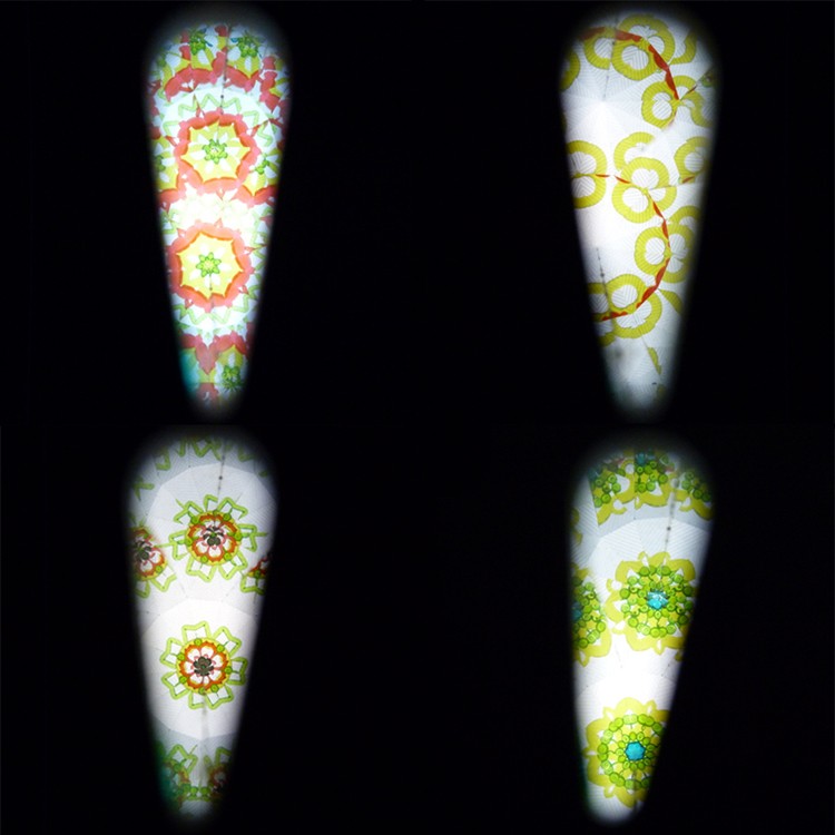 Halloween paper educational kaleidoscope toys
