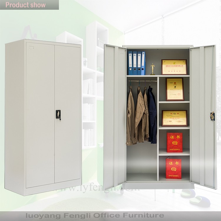 Cheap Swing Steel Hanging Clothes Otobi Furniture Steel Almirah