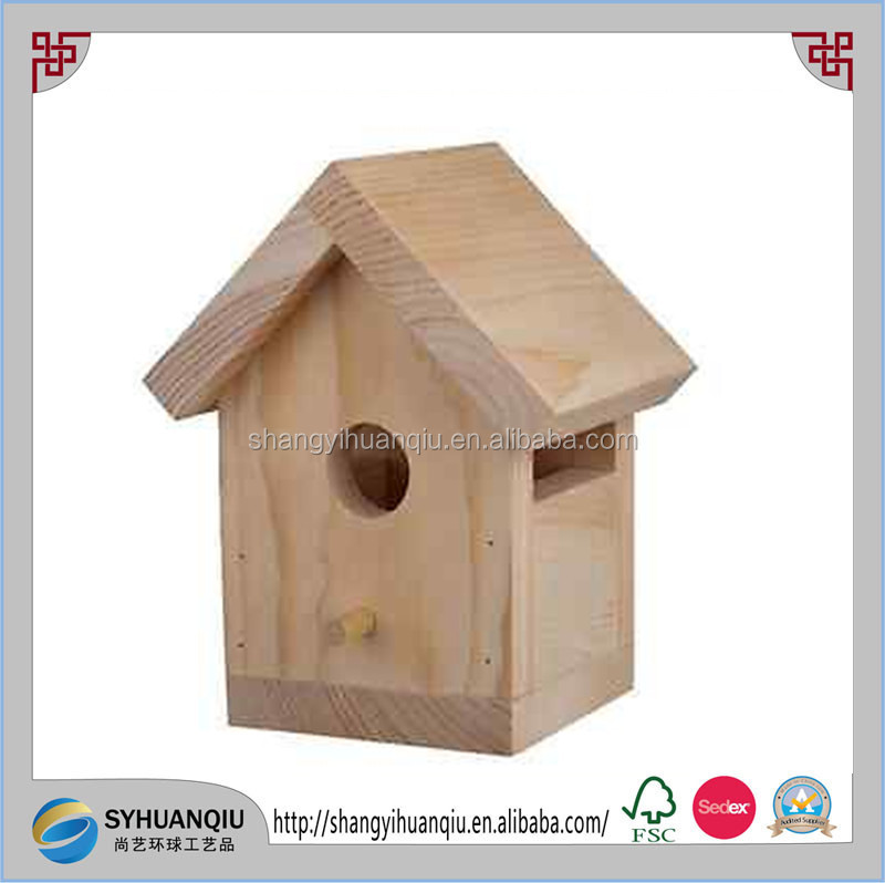 キット木材鳥の家、 子供の木製パーツ巣箱、 必需品の建物のセット仕入れ・メーカー・工場