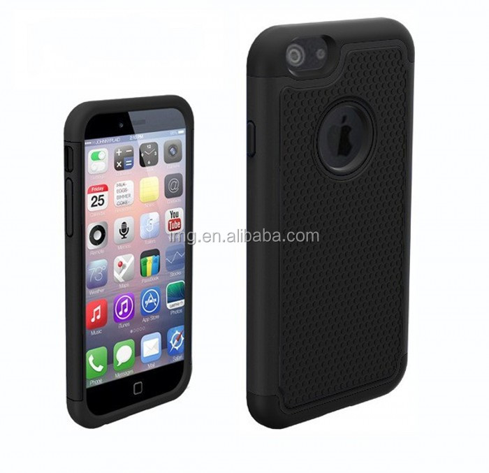 新製品シリコーン2014年ハイブリッドpcケースiphone用6,iphone用6在庫10色が付いている付属品問屋・仕入れ・卸・卸売り