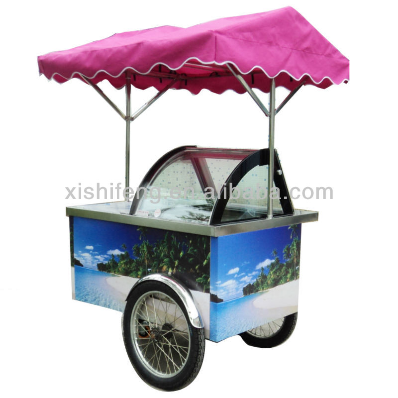 Mobile Ice Cream Carts On Sale/gelato Freezer Cart Buy Delicious Ice