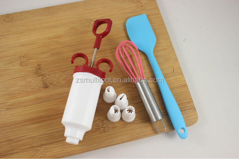 6-pieces cake modelling tool set, with fine packing, fondant cake decoration set