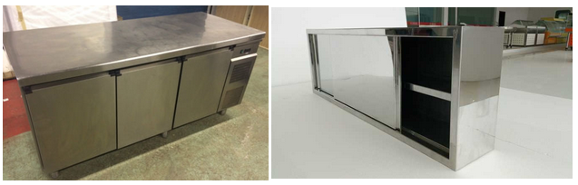 China barata modulares de acero inoxidable gabinete de cocina ...