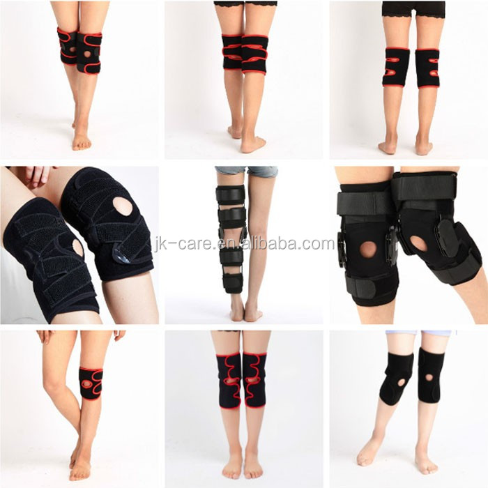 ネオプレン防水をサポート膝蓋骨の変形性関節症膝ブレース調整可能なヒンジ式膝ブレース仕入れ・メーカー・工場