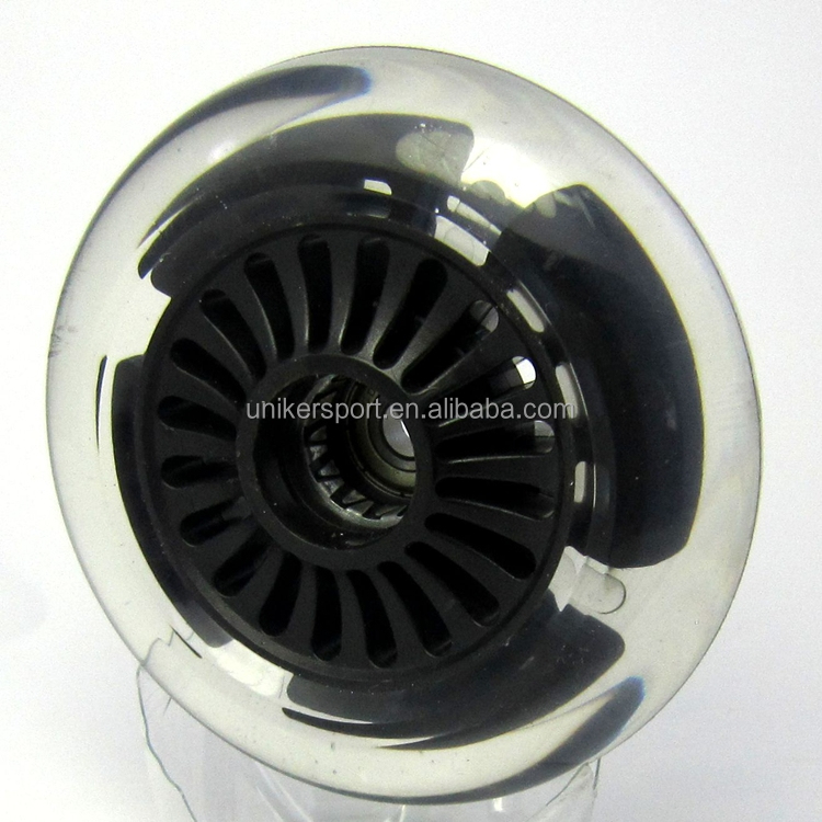 100mm*30mm、 led点滅、 puの車輪、 プロのインラインスケートの車輪問屋・仕入れ・卸・卸売り