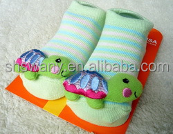 赤ちゃん3d100％綿の靴下のアニマルプリント面白い赤ちゃんの靴下仕入れ・メーカー・工場