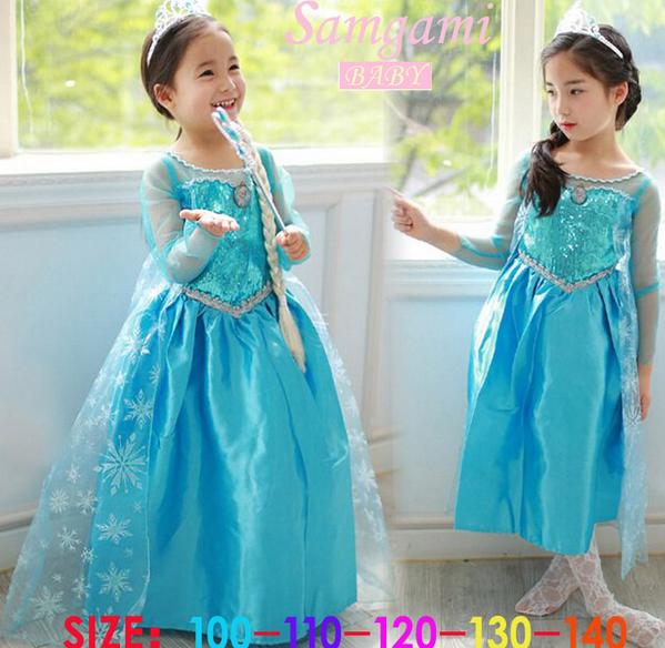 Elsa-Child-Model Frozen Elsa Anna Child Baby Dress Model - Buy Child Baby Dress Model ...