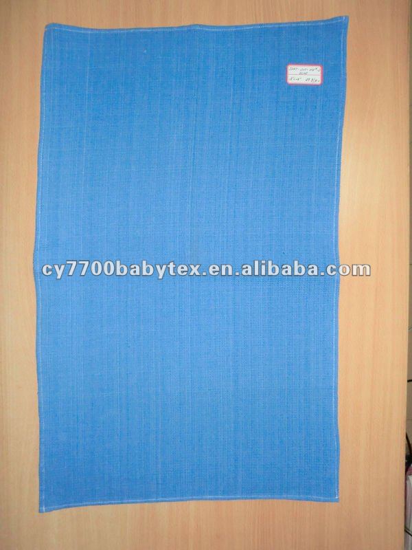 pure fresh blue waffle 100% cotton kitchen towel