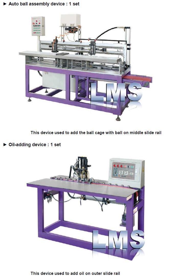 Lms Automatic Assembling Ball Bearing Slide Roll Forming Machines Buy