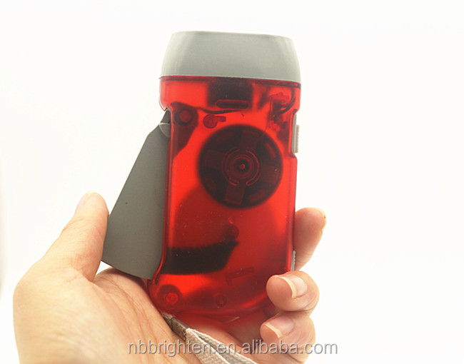工場卸売edc印刷されたロゴabs材料安い最高のハンドプレス3ledダイナモ懐中電灯クランク仕入れ・メーカー・工場