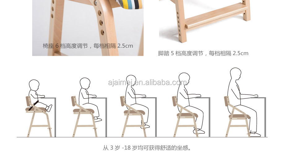 調節可能な学校の椅子曲げ木/am-253学生の椅子子供のための仕入れ・メーカー・工場