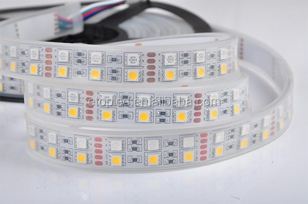 12ボルト5メートル10メートルシリコンチューブ防水smd 5050 rgbw ledフレキシブルストリップ仕入れ・メーカー・工場