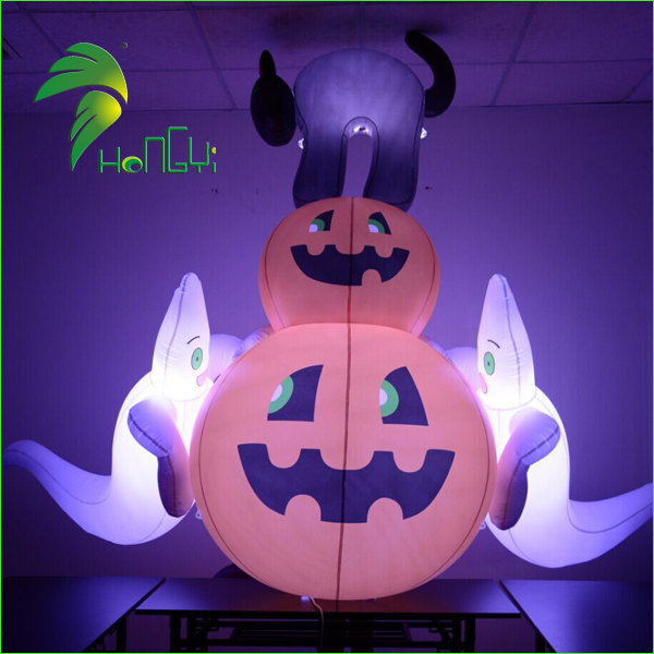 pumpkin with ghost (1)