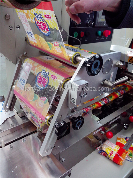 New Design Automatic Chocolate Bar Wrapping Machine / 0086-13611835825