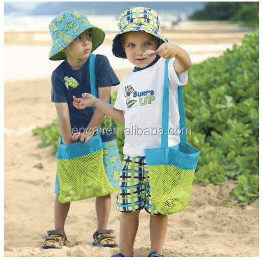 新製品encaiキッズビーチおもちゃ収納chindren'sメッシュバッグ用ショルダーバッグシェル卸売問屋・仕入れ・卸・卸売り