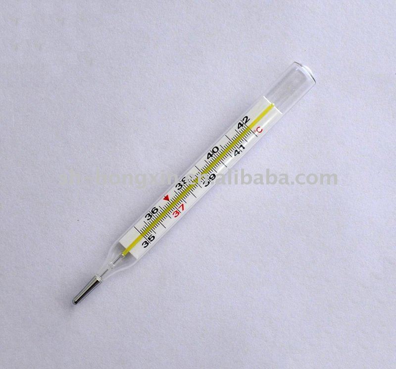 Armpit Mercury Glass Clinical Thermometer Buy Armpit Glass