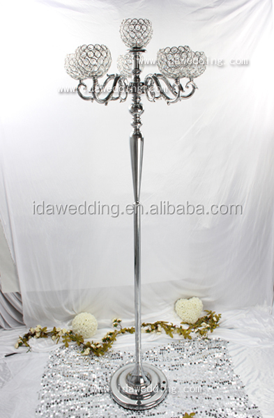 Crystal Bowl Columns Wedding Decorations Indian Wedding Pillars