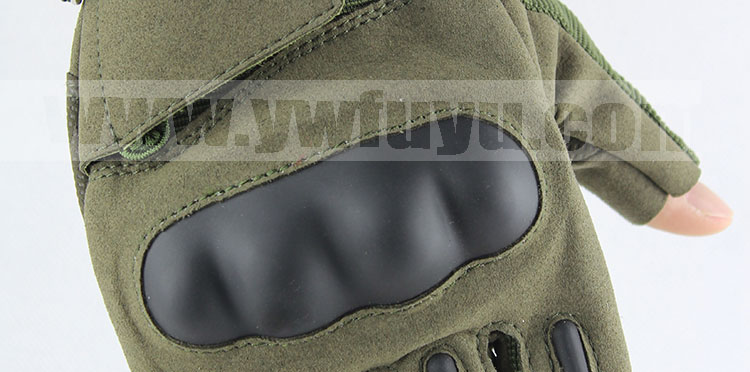 軍の戦術的なロゴは受け入れたカスタム卸売指なし手袋仕入れ・メーカー・工場
