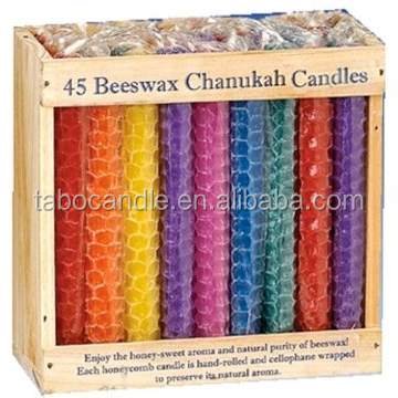 45 beeswax chanukah candles.jpg