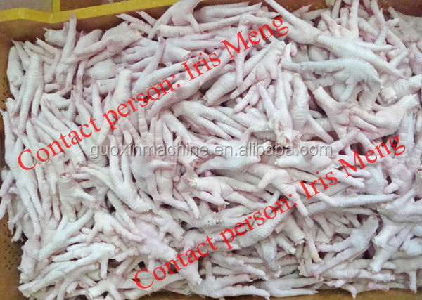 Alibaba top selling machine chicken feet processing machine