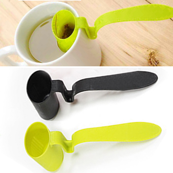 5PCS Useful Homeware Plastic Spoon Tea Strainer Infuser Teaspoon Filter