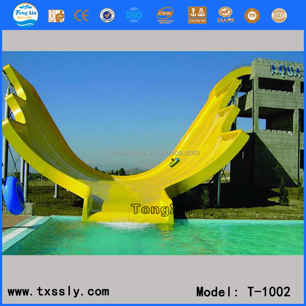 popular fiberglass water slides,water park slide