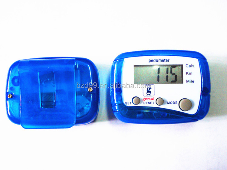 バルクマルチ- 機能cals/km/mileパーソナライズ設定カロリーのステップカウンタを歩く有線lcdディスプレイ歩数計仕入れ・メーカー・工場