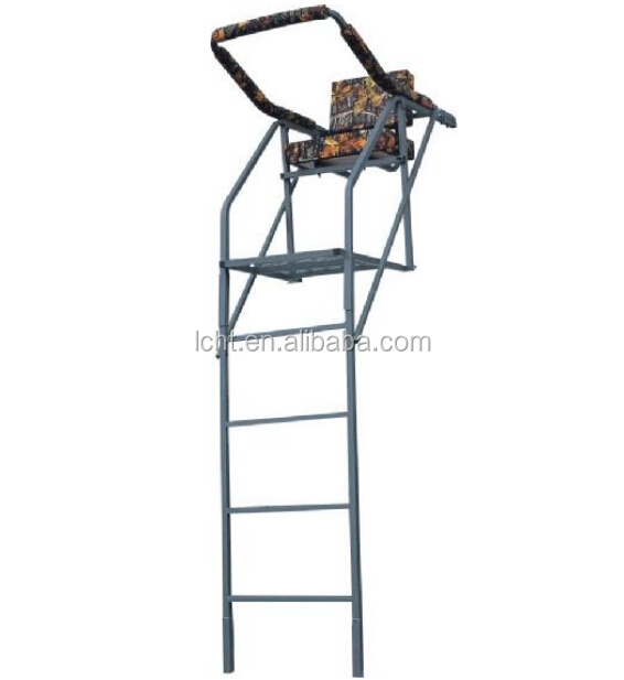 ツリーにハングするスタンド・フットレスト付き/一人の男treestand/極端なアウトドア製品仕入れ・メーカー・工場