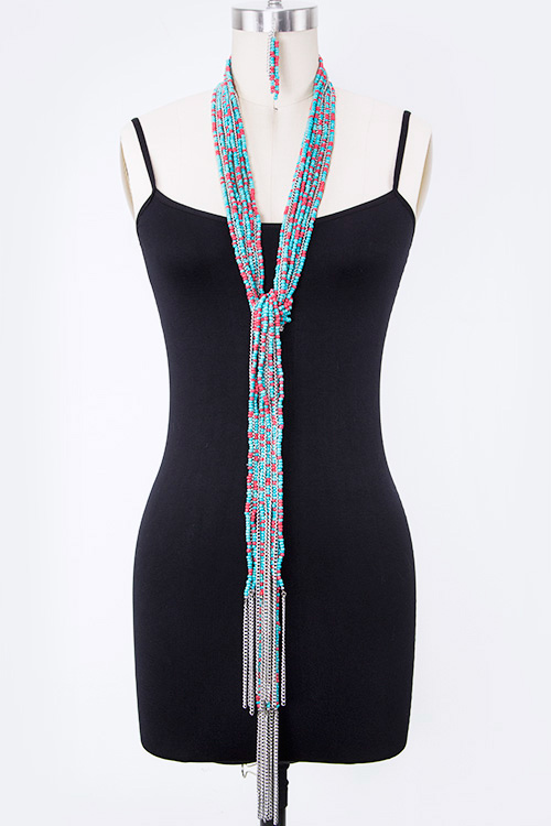 Statement Long Beaded Tassel Necklace.jpg