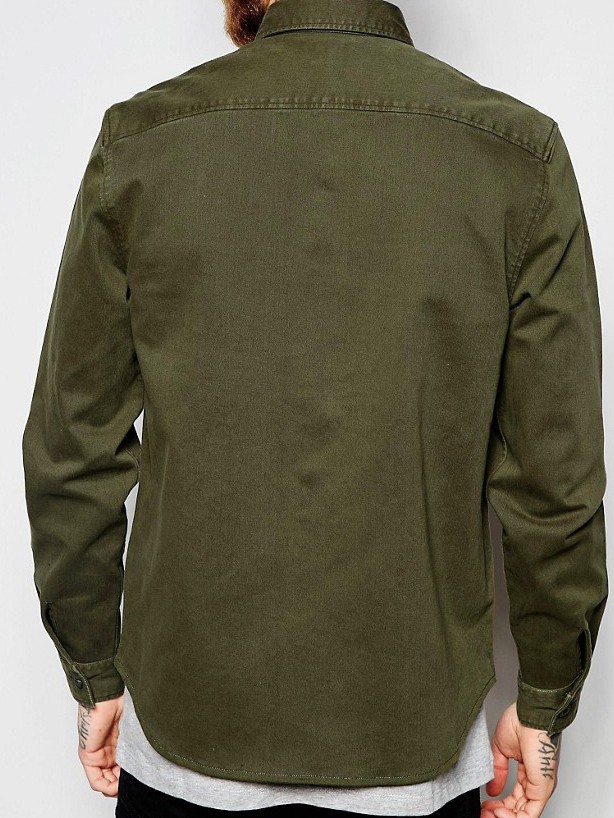 2016高品質ボタンダウン軍ミリタリーシャツ純粋な綿男性制服シャツ仕入れ・メーカー・工場