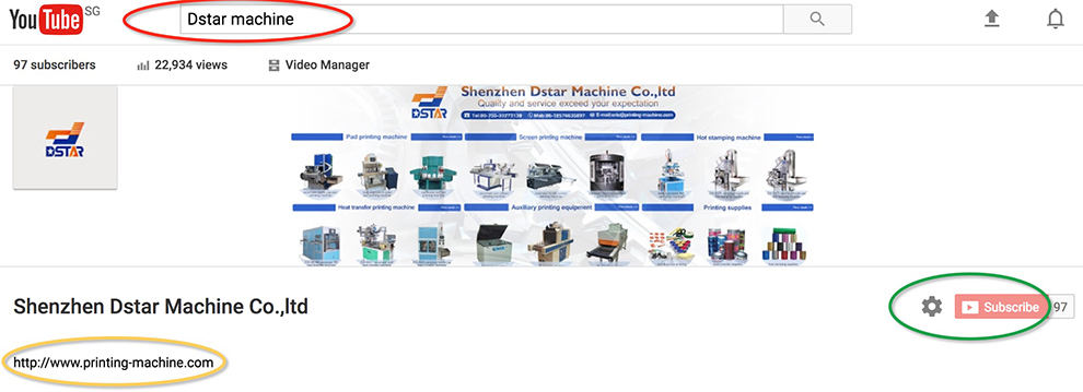 pad printing machine
