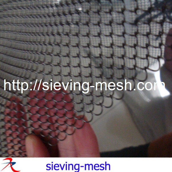 金属装飾的なワイヤーメッシュ316/装飾的なワイヤーメッシュキャビネット用/チェーンリンクのカーテン 問屋・仕入れ・卸・卸売り