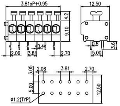 プッシュボタン3.。 町洋81ミリメートルコネクタワイヤ接触144ra-。。 p1端子台仕入れ・メーカー・工場