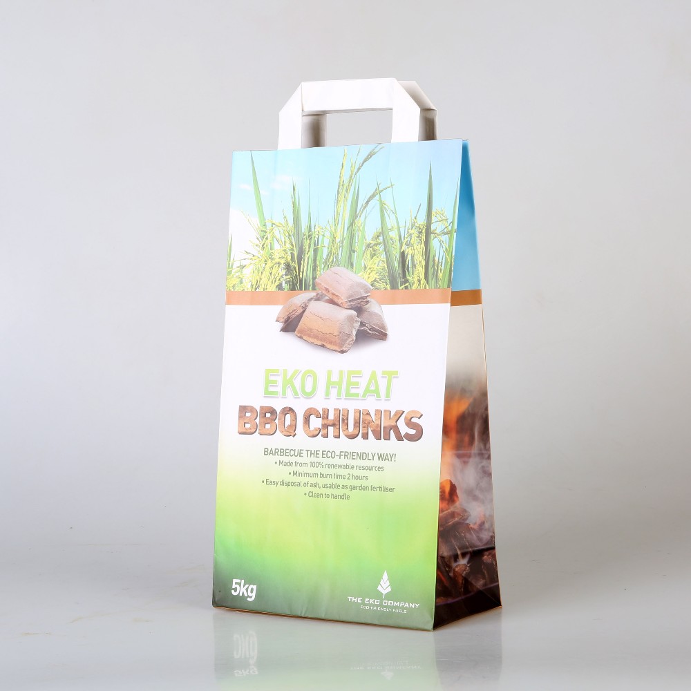 Customized Kraft Paper Barbecue Charcoal Packaging Bags Buy Charcoal