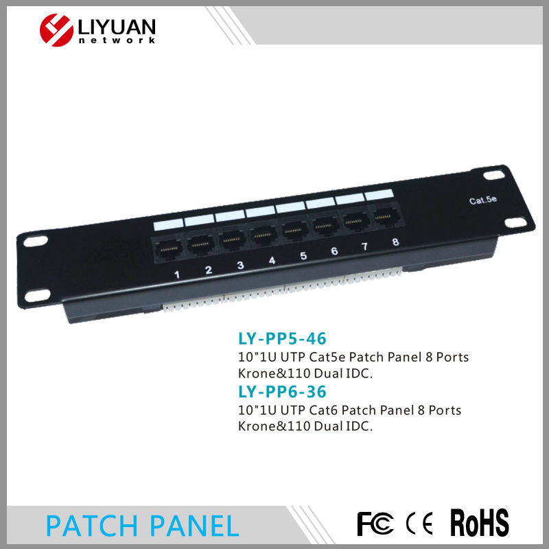 Ly-pp5-46/ly-pp6-368ポートutpパッチパネル仕入れ・メーカー・工場